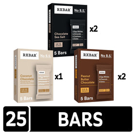 RXBAR Peanut Butter Chocolate bar provides 12g protein on the go