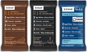 RXBAR Peanut Butter Chocolate bar in gym bag for a hearty bite