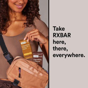RXBAR Peanut Butter Chocolate bar with chocolate texture and protein.