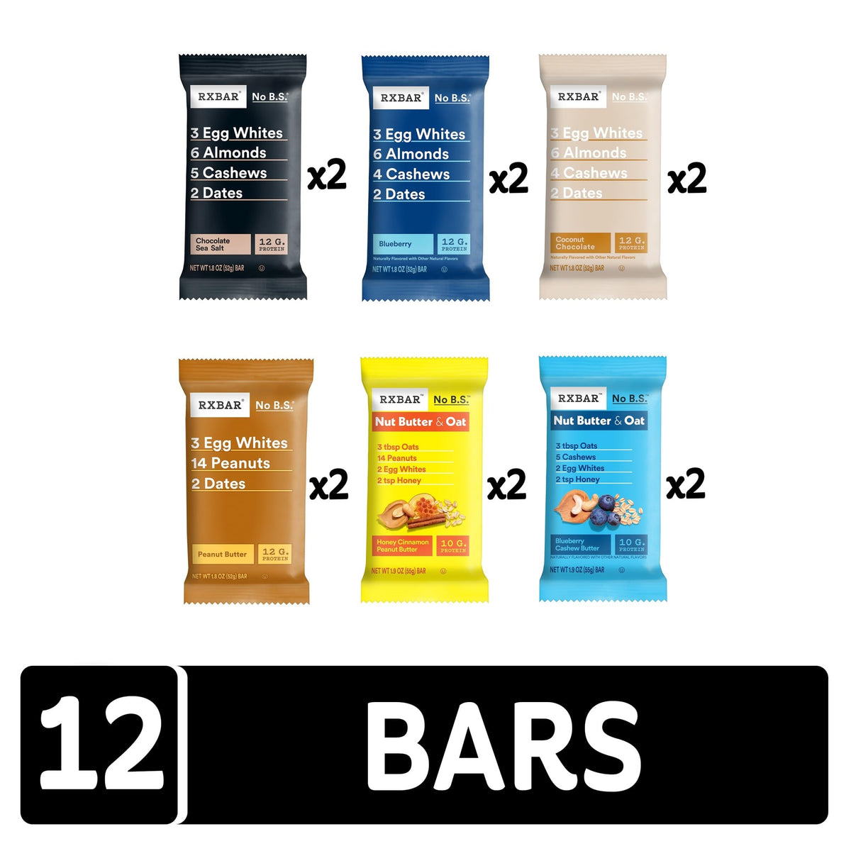 RXBAR Peanut Butter Chocolate Sea Salt bar, convenient high-protein gluten-free snack