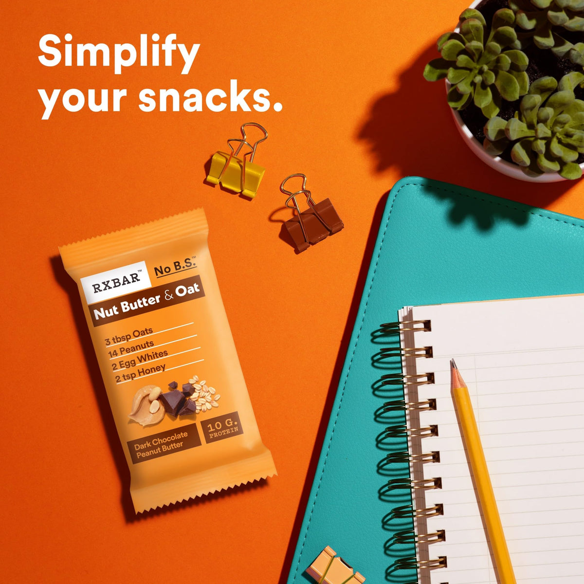 RXBAR portable snack for office or gym
