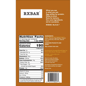 RXBAR protein bar texture close-up with visible ingredients
