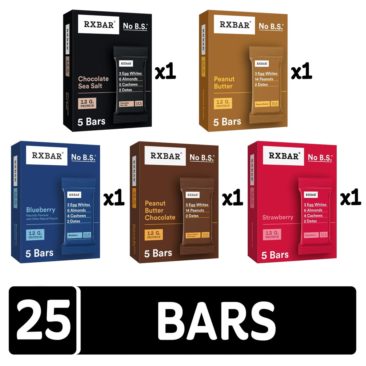 RXBAR Strawberry bar offering gluten-free protein for busy mornings.