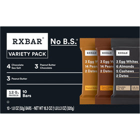 RXBAR texture close-up with nuts and dates, highlighting whole-food ingredients