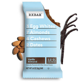 RXBAR Vanilla Almond vanilla bean close-up for natural sweetness