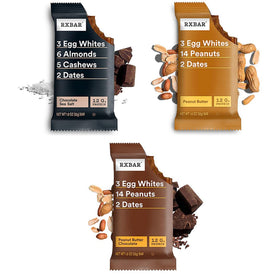 RXBAR Chocolate Sea Salt Bar close-up highlighting texture and balanced flavor