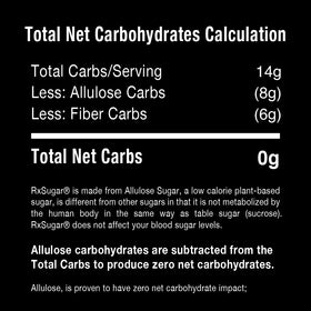 RxSugar Fiber Pro drink idea with citrus garnish highlighting orange flavor