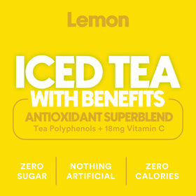 12-pack packaging image, convenient ready-to-drink lemon tea.