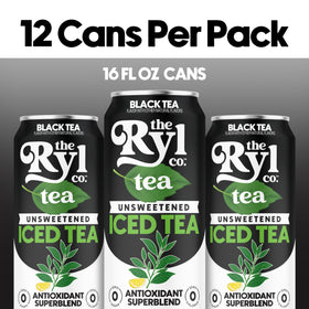 Close-up of The Ryl Co label showing antioxidant blend and Vitamin C