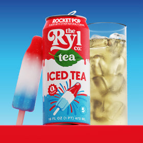 The Ryl Co Rocket Pop kitchen scene conveys clean ingredients and USA-made quality.