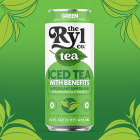 The Ryl Co Iced Tea Green keto-friendly can for low glycemic sipping