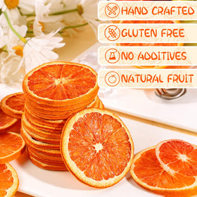 Rylenor blood orange slices for decor and crafts in rustic displays.