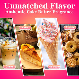 Rylenor cake batter extract added to frosting and cupcakes for richer desserts