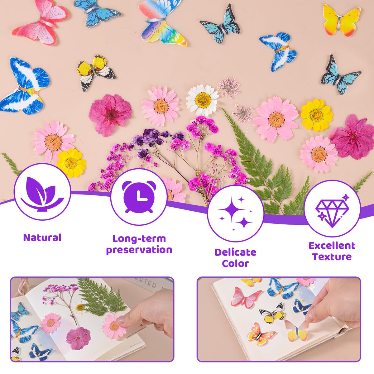 Rylenor cake decor storage-friendly pack keeps flowers fresh.