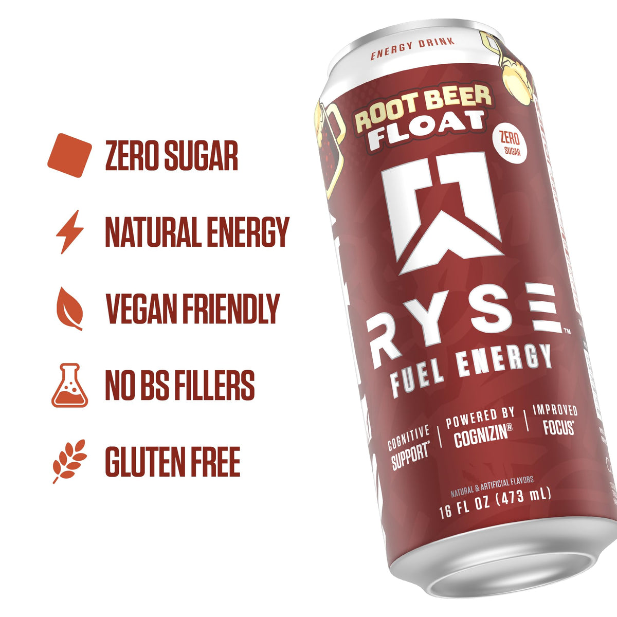 RYSE Fuel 12-pack on display signals convenient on the go energy.