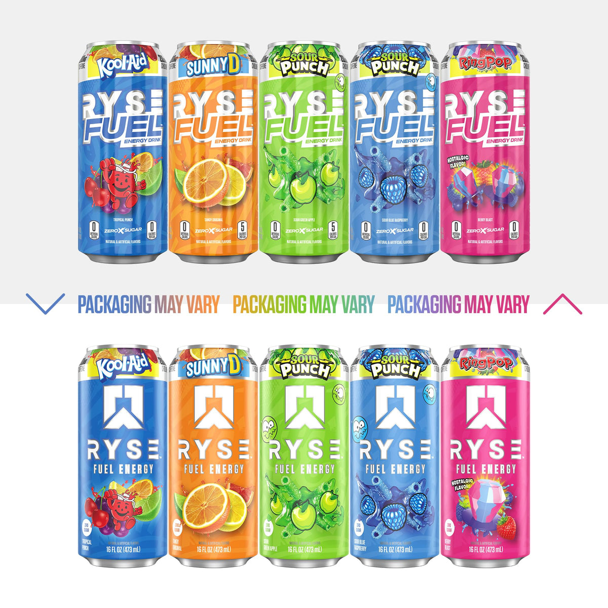 RYSE Fuel caffeine boost for quick alertness during study or tasks