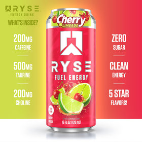 RYSE Fuel can side view ideal for on-the-go focus during workouts