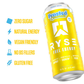 RYSE Fuel L-Theanine and L-Carnitine section suggests focus and endurance.