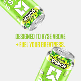 RYSE Fuel can label shows no artificial colors for clean energy