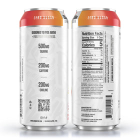 RYSE Fuel Energy Drink Strawberry Squeeze flavor cap hints at authentic taste.