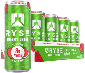 RYSE Up Functional Energy Drink can front for on-the-go focus and clean energy.