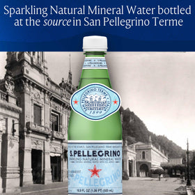S. Pellegrino BPA-free plastic bottle on display, safe packaging
