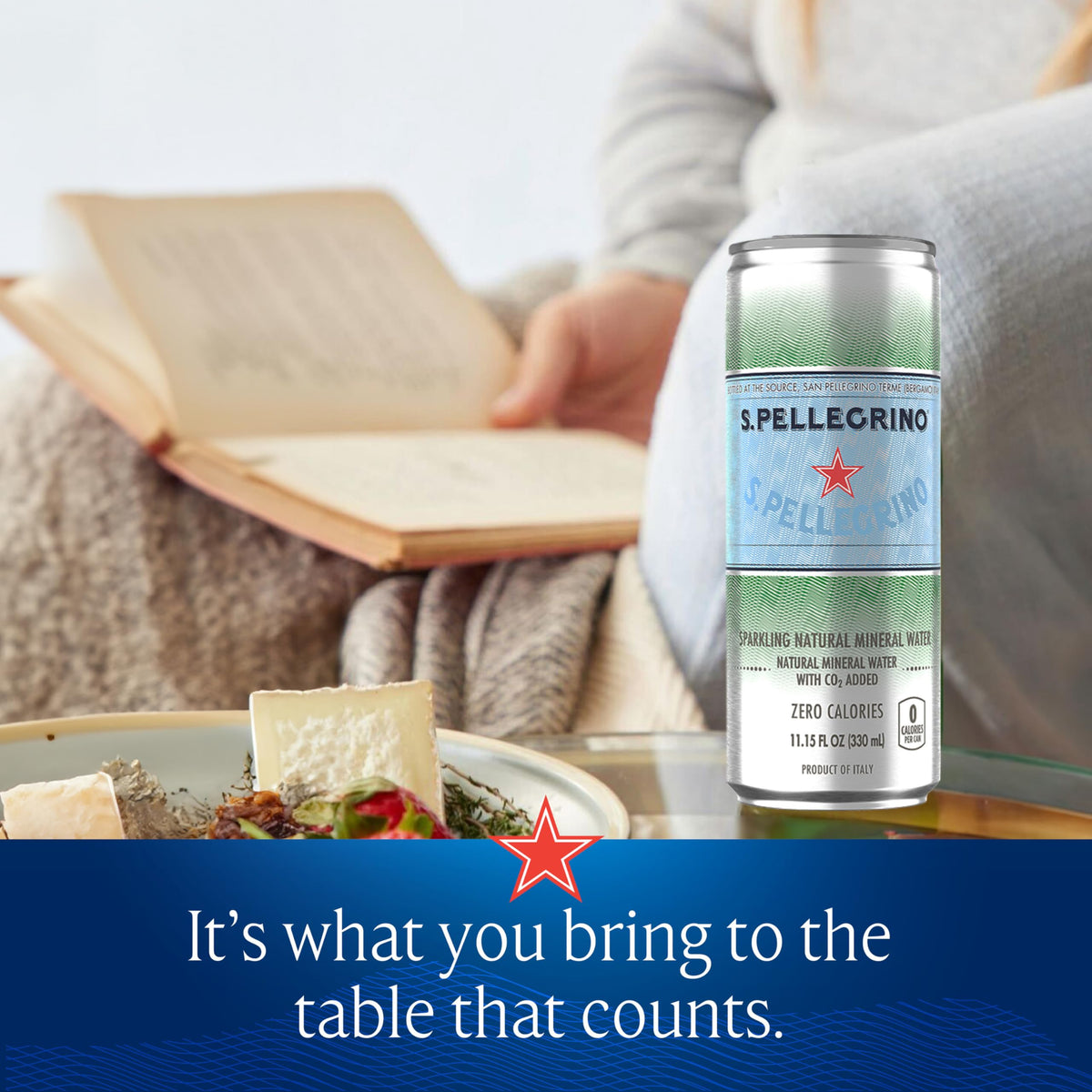 Sparkling water as a cocktail ingredient with subtle fizz.