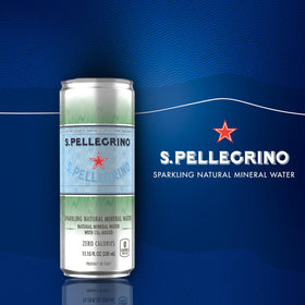 Pair S.Pellegrino with meals to cleanse the palate.