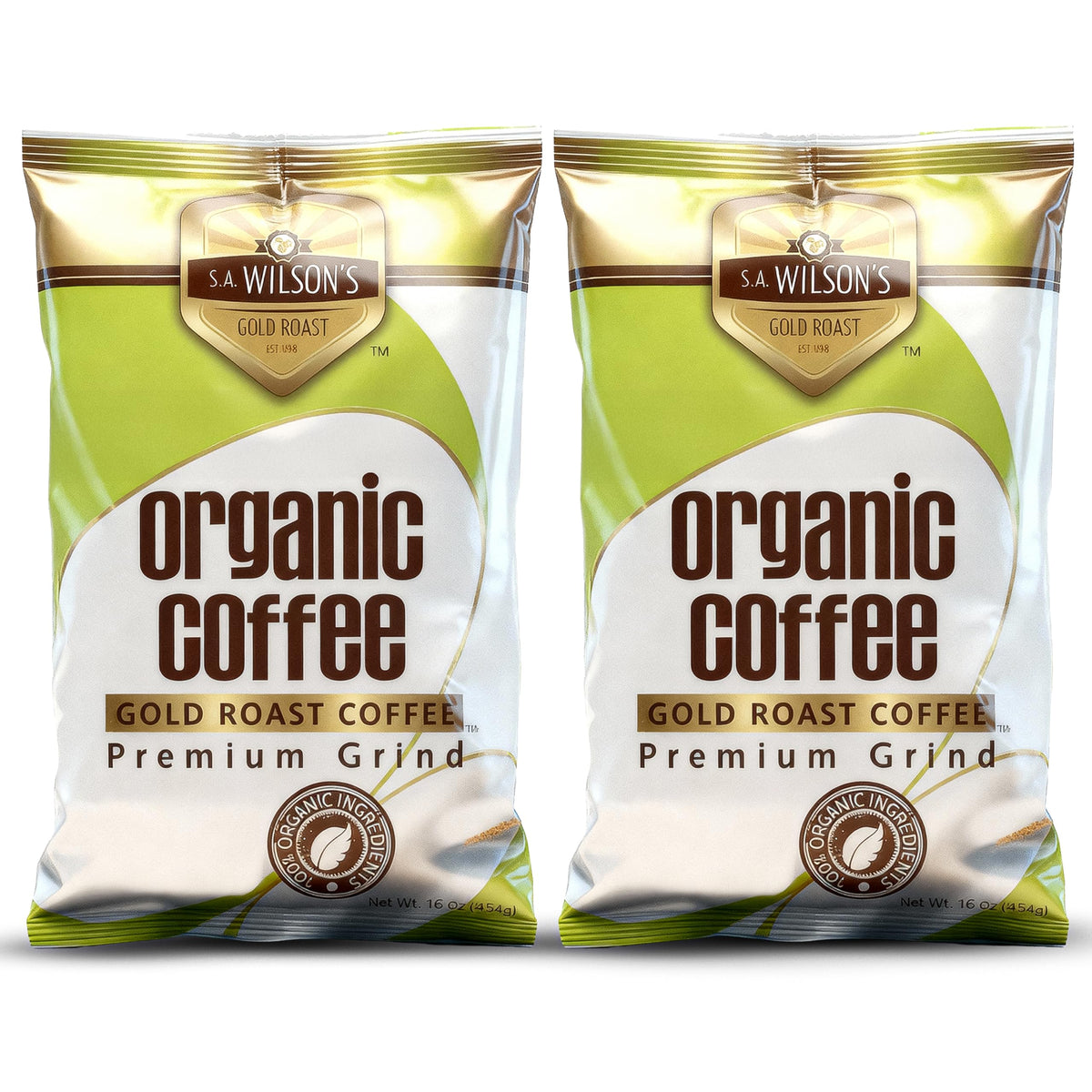 S.A. Wilson's Coffee Enema organic coffee bag for detox routines.