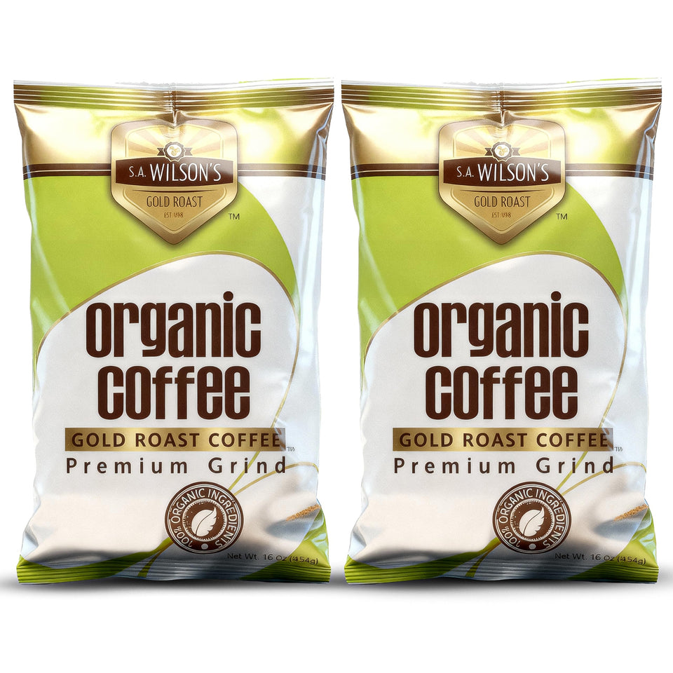 S.A. Wilson's Coffee Enema organic coffee bag for detox routines.