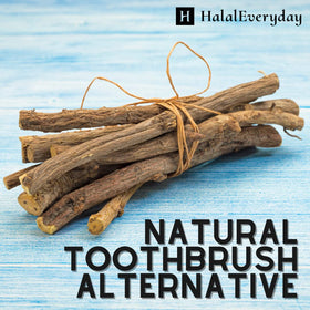 SAAQIN licorice sticks serve as a natural toothbrush alternative.