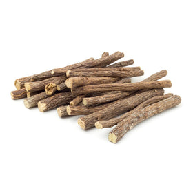 Thin-width licorice sticks from SAAQIN provide easy chewing and discreet use.