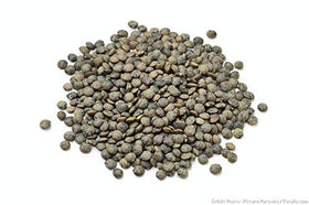 Sabarot Le Puy lentils small green dried lentils ideal for salads and soups.