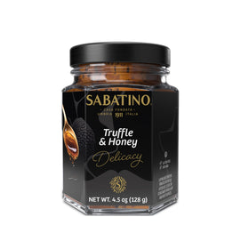 Sabatino Tartufi Truffle Honey bottle with rich aroma ideal for upscale cheese pairings