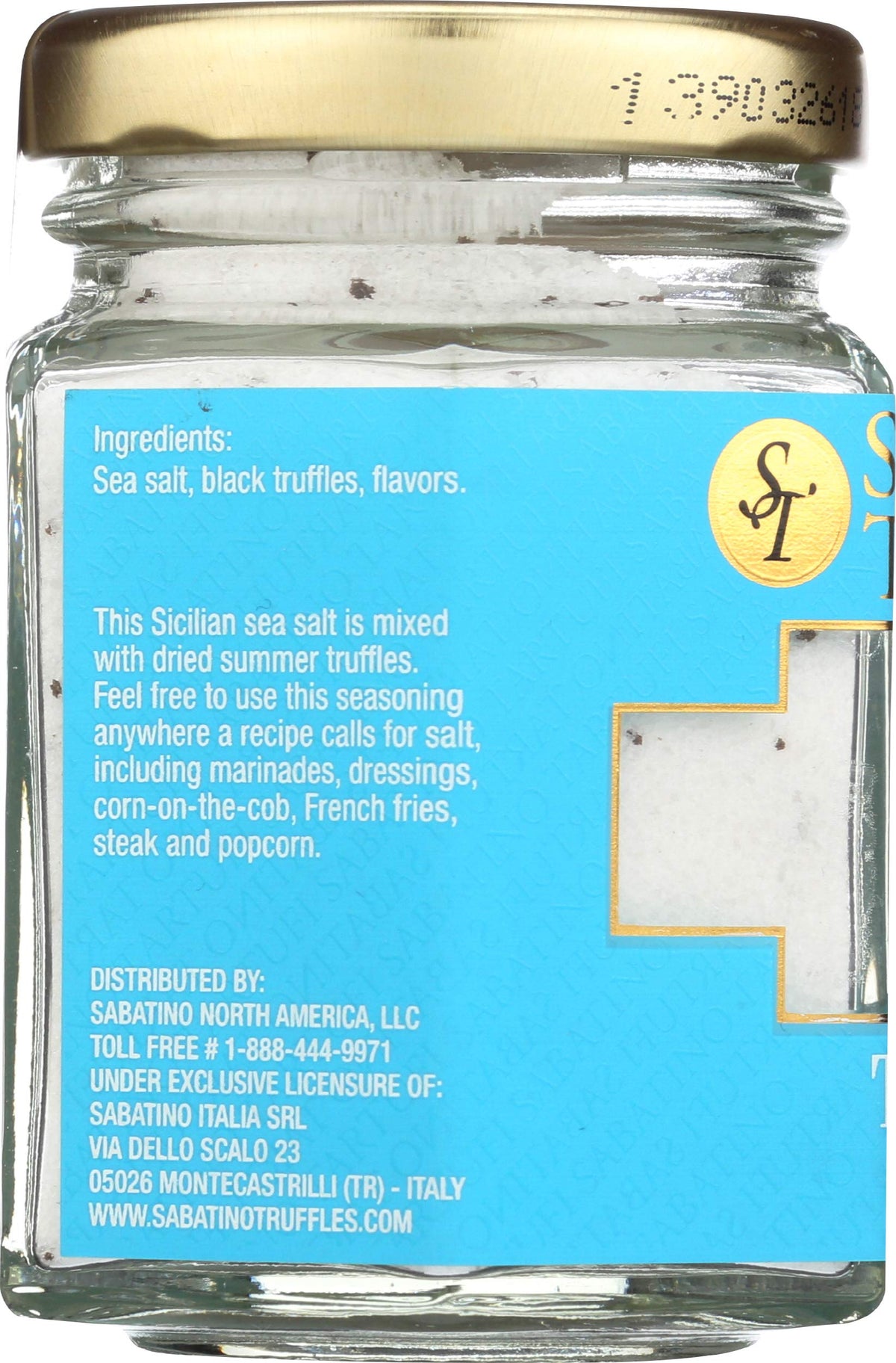Sabatino Tartufi truffle salt on steak illustrates restaurant-quality flavor at home