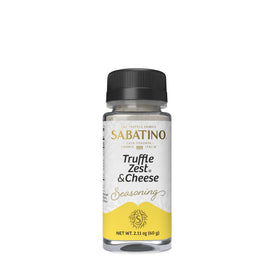 Sabatino Tartufi Truffle Zest & Cheese bottle ready to elevate home cooking with gourmet aroma