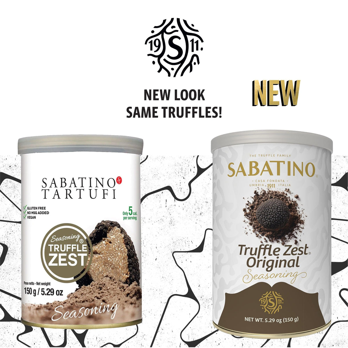 Sabatino Tartufi Truffle Zest sprinkled on pasta for rich aroma.
