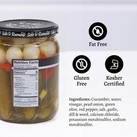 Sable & Rosenfeld gourmet gift packaging for elegant entertaining.