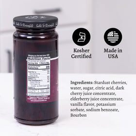 Sable & Rosenfeld kitchen scene with jar, perfect for entertaining.