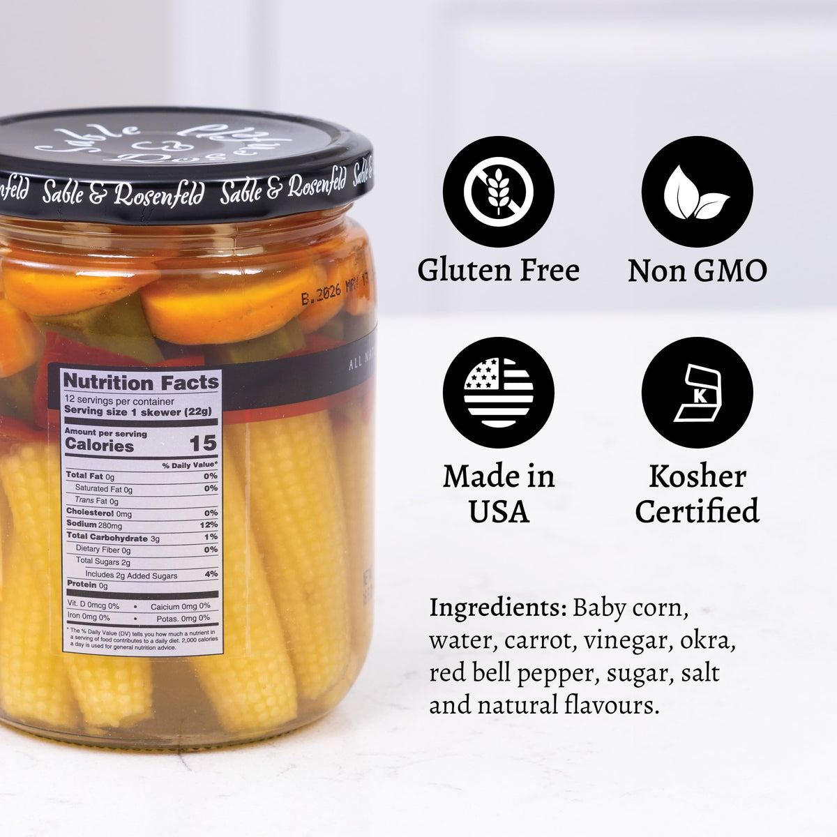 Packaging shot of the 16 oz jar for gifting.