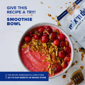 SACO Mix'n Drink being added to a recipe to reduce calories.