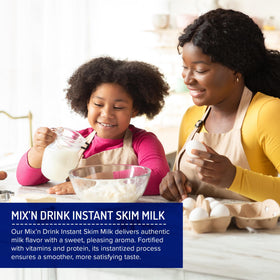 SACO Mix'n Drink fortified with vitamins A & D for added nutrients.