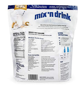 SACO Mix'n Drink serving setup with measuring and mixing.