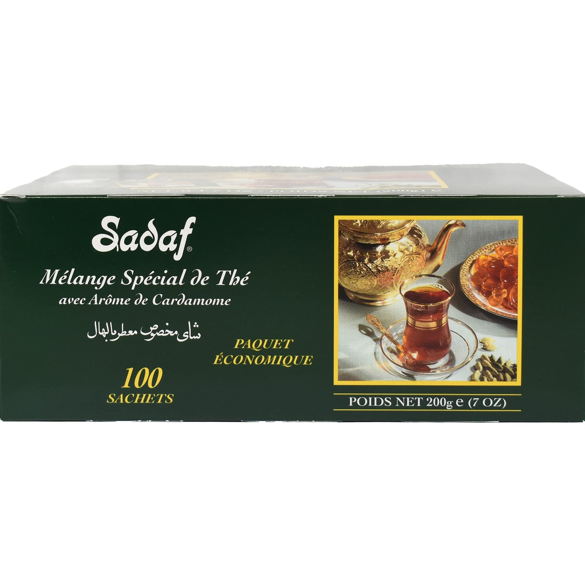 Foil wrapped Sadaf Cardamom tea bags preserve freshness