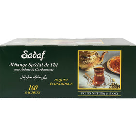Foil wrapped Sadaf Cardamom tea bags preserve freshness