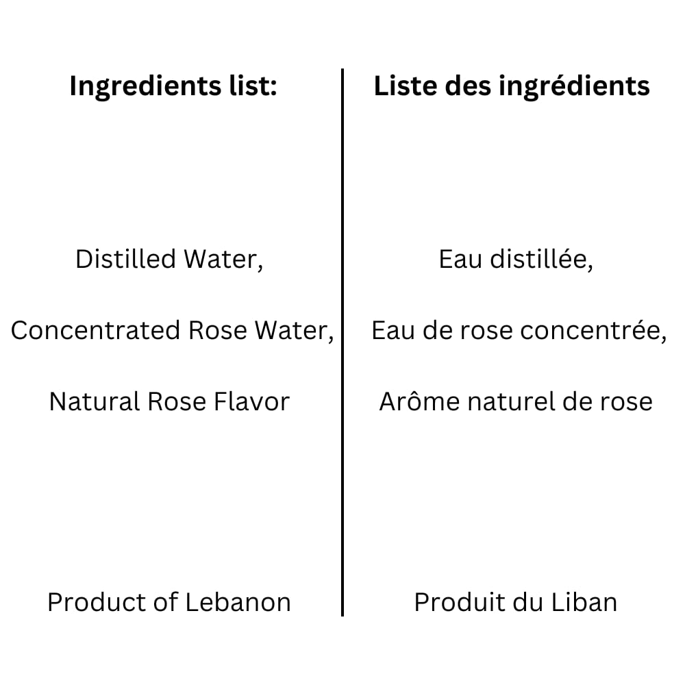 Sadaf Rose Water enhances cooking and beverages