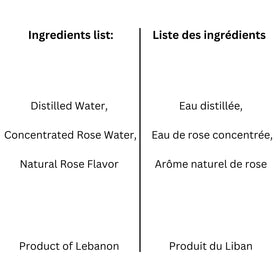 Sadaf Rose Water enhances cooking and beverages