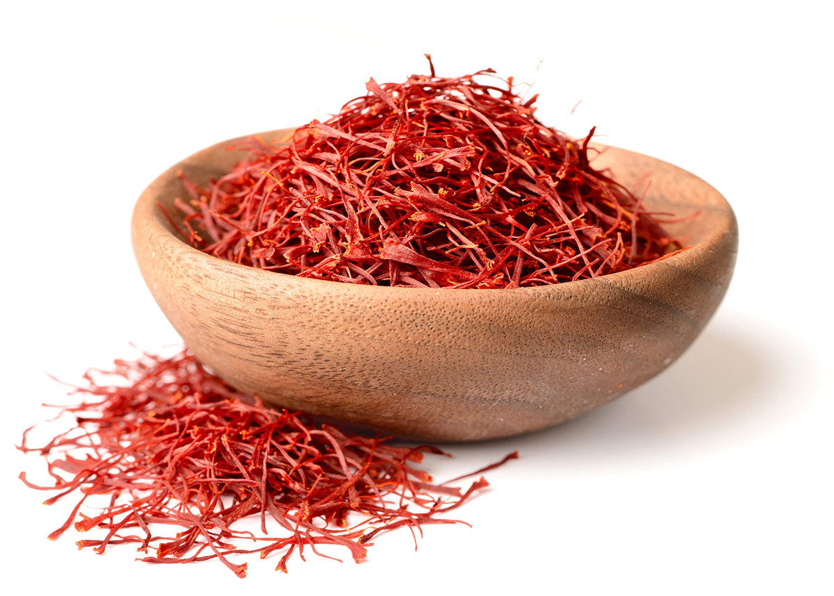 Sadaf saffron with golden hue releasing color