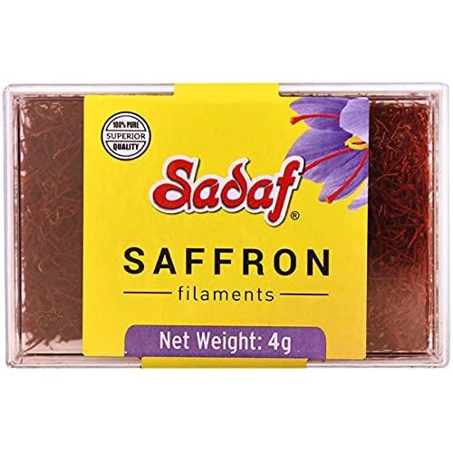 Sadaf saffron threads closeup, premium strands for vibrant cooking