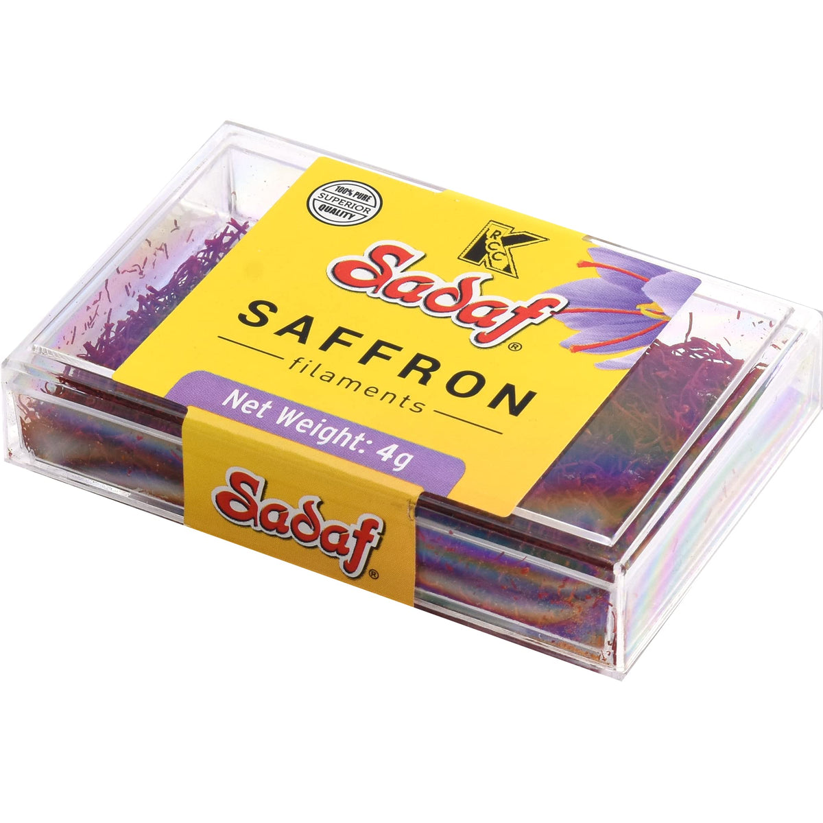Sadaf saffron in risotto for aromatic depth and color